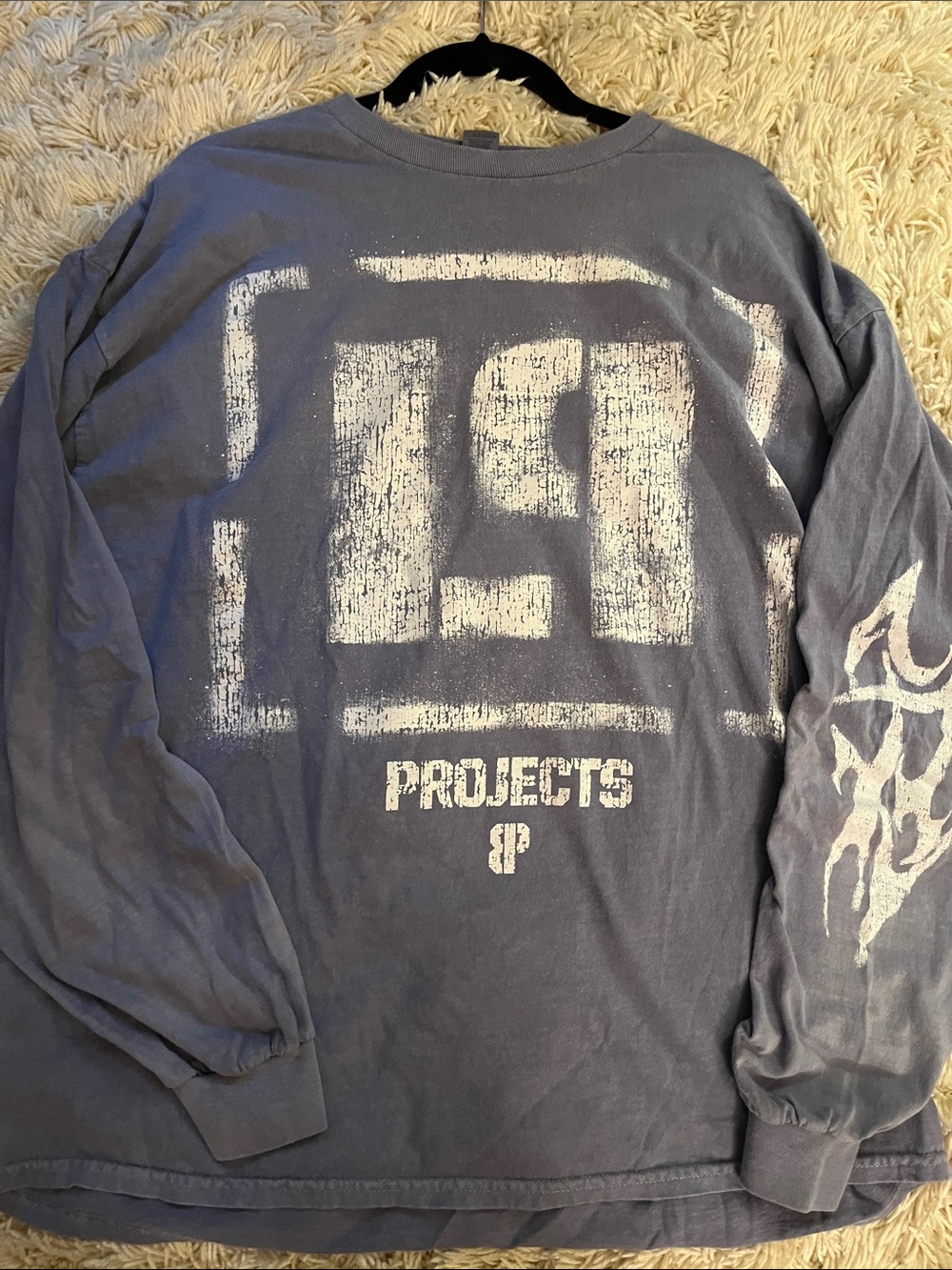 Linkin Park Men's Dark Gray Graphic Tee (blueish grey color)